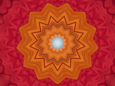 Çok güzel renkli bir kaleydoskop.