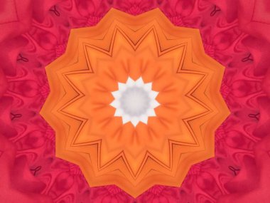 Çok güzel renkli bir kaleydoskop.