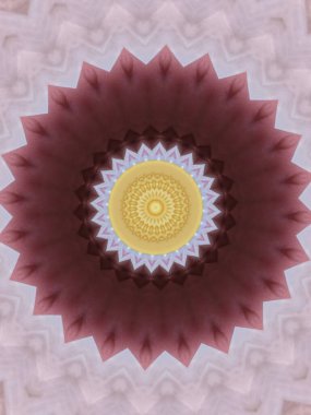 Çok güzel renkli bir kaleydoskop.