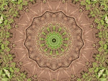 Muhteşem renkli kaleydoskop arkaplanı