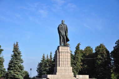Sovyet halkının liderinin anıtı, devrim, komünizm