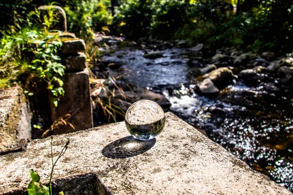 Una Vista Pequeño Río — Foto de Stock