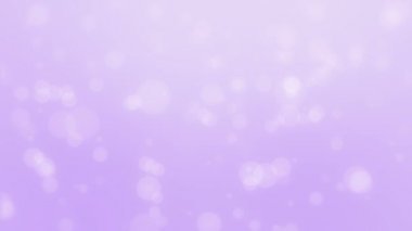 Rüya gibi mor bokeh arka plan hafif parçacıklar hareket ile.