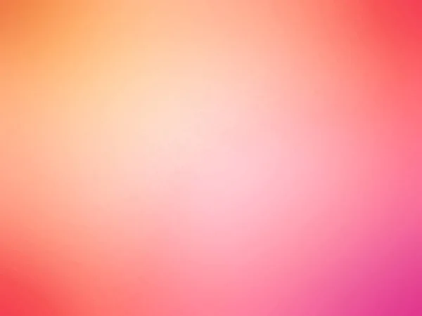 抽象渐变橙色粉红色颜色模糊背景 — 图库照片