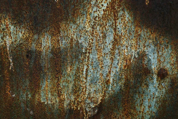 Fondo de textura de metal oxidado oscuro. —  Fotos de Stock