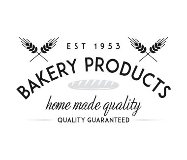 Unlu ürünler kalite el Beyaz siyah yapımı bir vektör örnektir hakkinda hersey