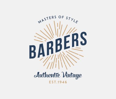 Stil ustaları Kuaför olduğunu bir vektör çizim tarzı hakkında