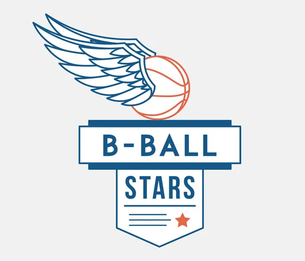 Ελίτ Αστέρες Του Μπάσκετ Είναι Μια Εικονογράφηση Φορέα Για Τον — Διανυσματικό Αρχείο