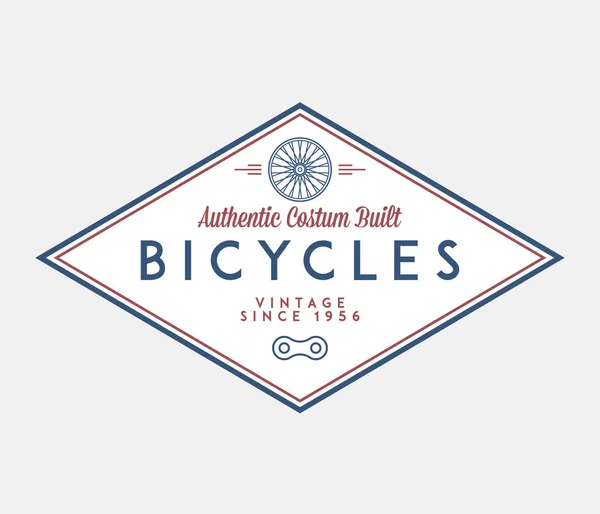 Bicicletas Amantes Auténticos Trata Ciclismo Descubrir Lugares Hermosos — Vector de stock