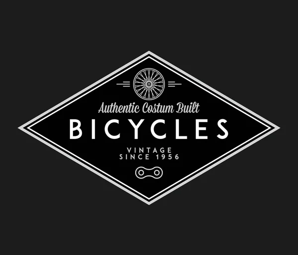 Bicicletas Auténticos Amantes Blanco Sobre Negro Trata Ciclismo Descubrir Hermosos — Vector de stock