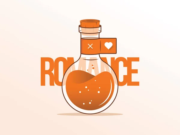 Potion van romantiek — Stockvector