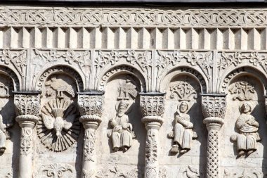 Vladimir 'deki Dmitrievsky Katedrali' nin taş oyması