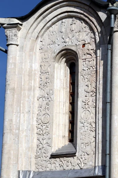 Escultura Pedra Catedral Dmitrievsky Vladimir — Fotografia de Stock