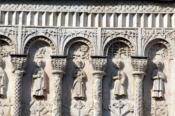 Stone Carving Dmitrievsky Cathedral Vladimir — Stock Photo, Image