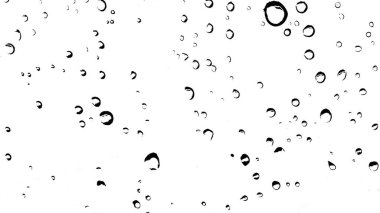 Beyaz arkaplanda yağmur damlası