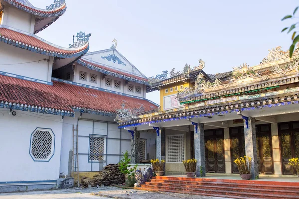 Pagode et temple célèbres de Chua Tan Thai à Da Nang, Vietnam. Un endroit à visiter à Danang . — Photo