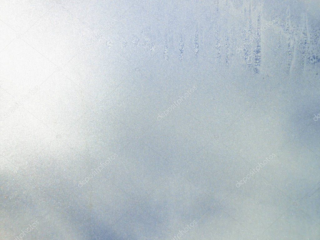 a picture of a frost on the windowpane