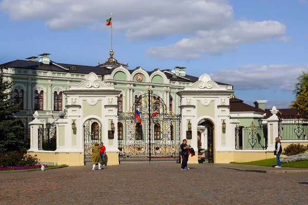 Kazan Russia 2019 타타르 공화국의 대통령의 거주지 크렘린의 영토입니다 총독의 — 스톡 사진