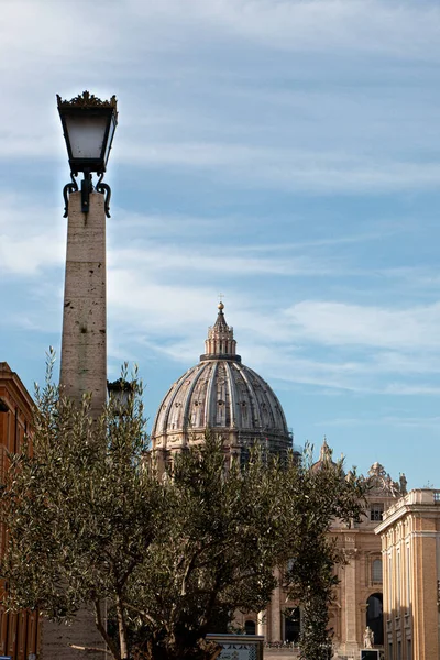 San Pietro Ciudad Del Vaticano Una Composición Cuestionable — Foto de Stock