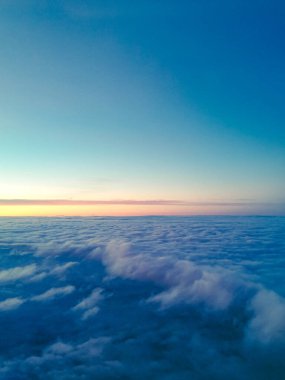 Uçaktan gün batımı 