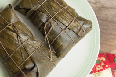 Hallacas, Venezuela 'nın Noel şenliklerinde tipik bir yemektir..