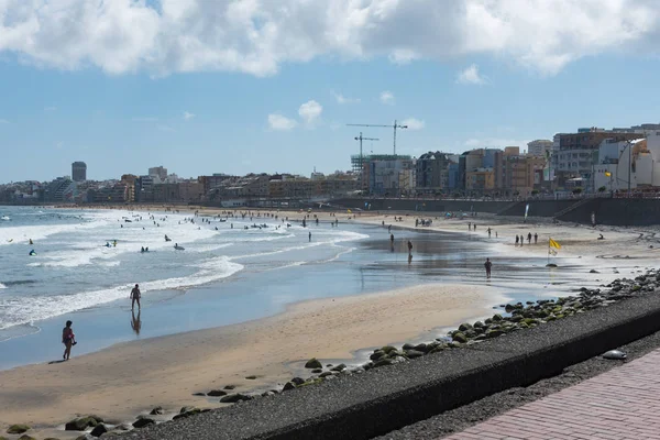 Las Canteras beach, Las Palmas de Gran Canaria — Stock Photo, Image
