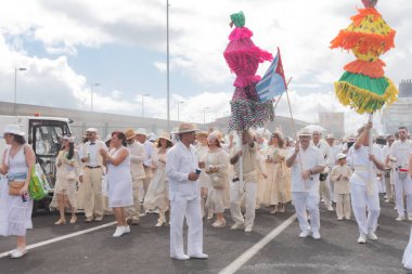 Santa Cruz De La Palma, Canary Islands, İspanya - 04 Mart 2019: 