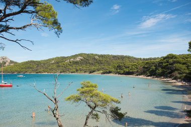 Paradisiacal beach, Notre Dame, ada Porquerolles, TH