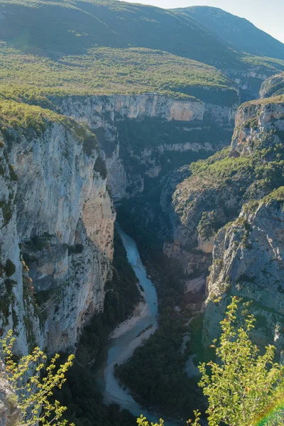 Verdon River manzaralı, Verdon Gorge, Fransa