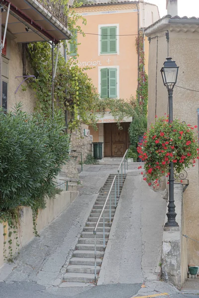 Moustiers-Sainte-Marie, Provence, Francie, Evropa — Stock fotografie