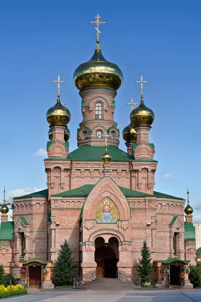 Ochrona Goloseevsky Klasztor Kijów Ukraina — Zdjęcie stockowe