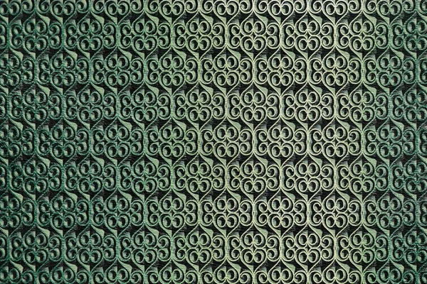 Grüner Hintergrund Mit Abstrakten Relief Nahtlosen Muster — Stockfoto