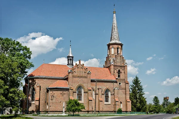 Die Kirche Des Heiligen Herzens Jesus Stojanow Ukraine — Stockfoto