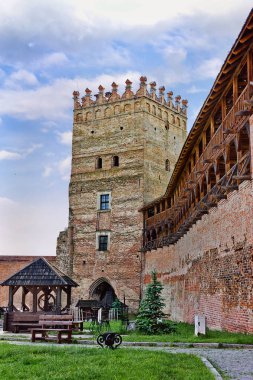 14. yüzyılda Lubart'ın kale Lutsk, Ukrayna.