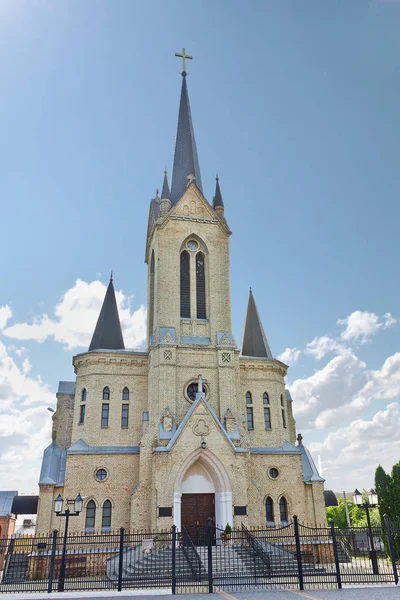 Лютеранская Церковь Луцке Достопримечательности Украины — стоковое фото