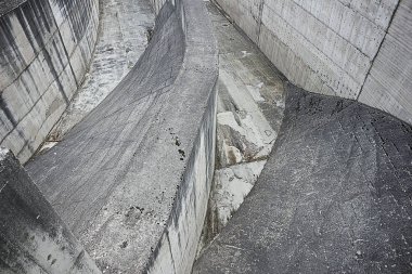 soyut gri arka plan beton yapı baraj closeup