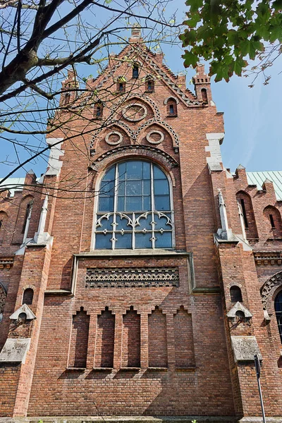 church of divine mother, constant help. Old Catholic Church in Krakow, Poland, Europe.