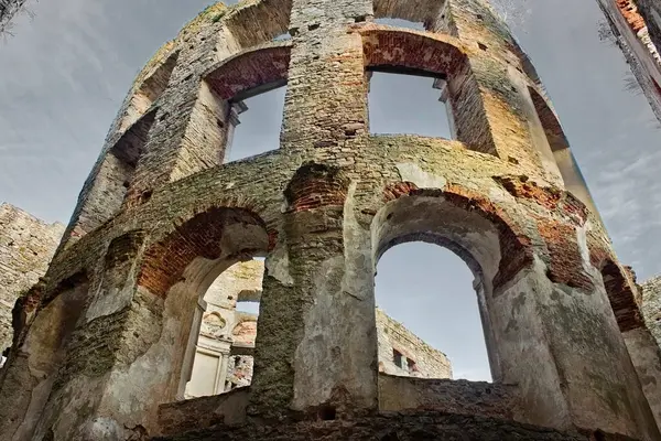 Ujazd Polonya Ekim Yüzyılın Antik Kalesi Krzytopr Ekim 2019 Ujazd — Stok fotoğraf