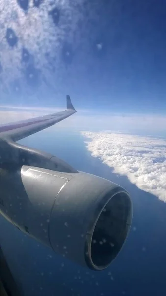 Widok Samolotu Krajobraz — Zdjęcie stockowe