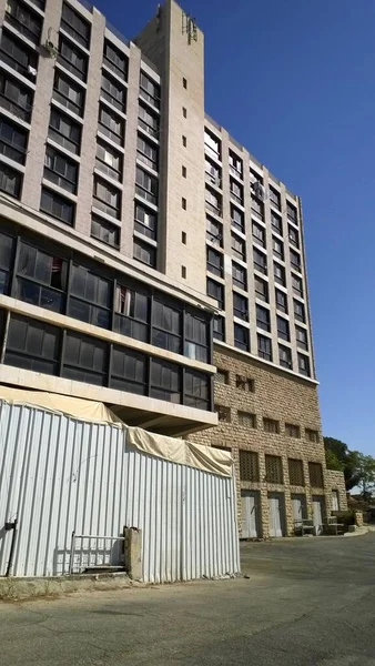 Meerverdiepingen Tellend Gebouw Aan Rand Van Tel Aviv — Stockfoto