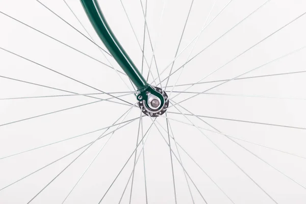Fahrrad Rad Rad Mit Festem Gang Aus Nächster Nähe — Stockfoto