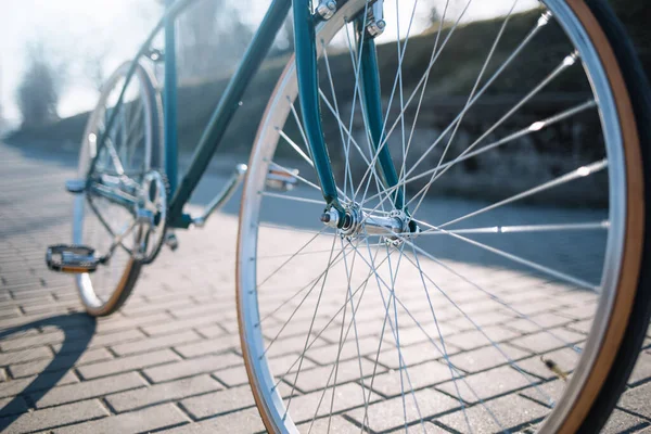 กรยานย อนย คในสวนตะว นตก — ภาพถ่ายสต็อก
