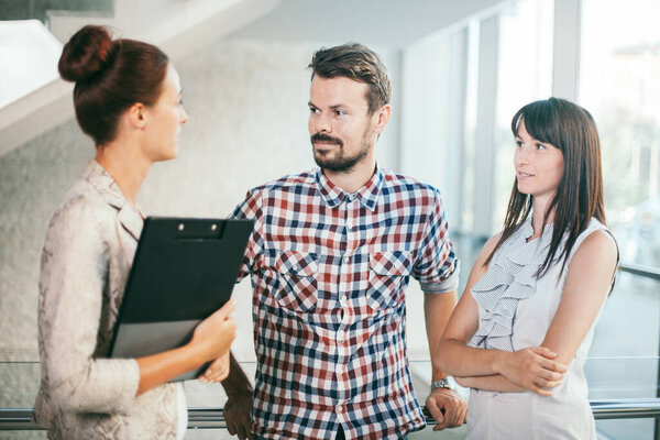 Casual Business People Meeting Royalty Free Stock Images