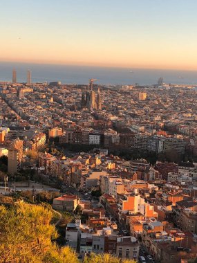 Sığınaklardan Barcelona 'nın görüntüsü