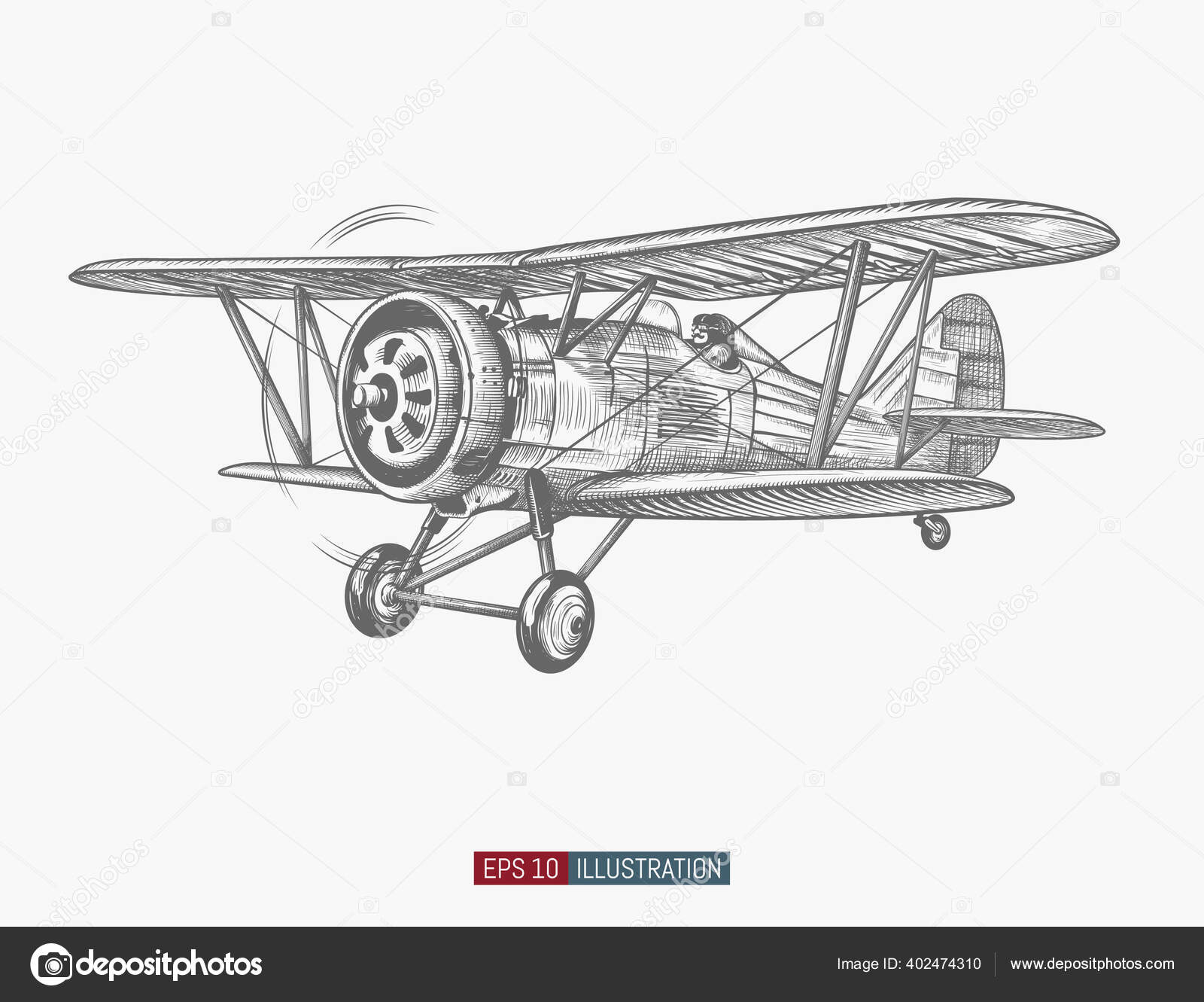 How to Draw a Biplane in 11 Simple Steps - VerbNow