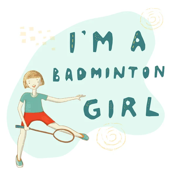 Badminton ilham ifade yazma karakteri