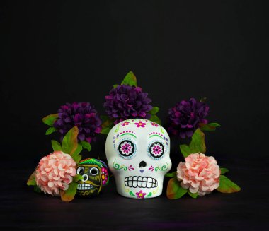 Meksika Şeker Kafatası 'ndan yapılan Ölü Bileşim Günü.