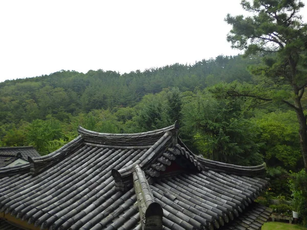 Tempio Sudeoksa Apsan Daegu Corea Del Sud — Foto Stock