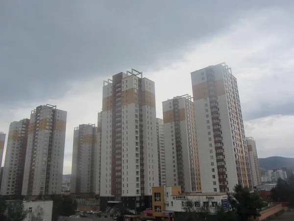 Buildings Ulaanbaatar Capital City — Stock Photo, Image