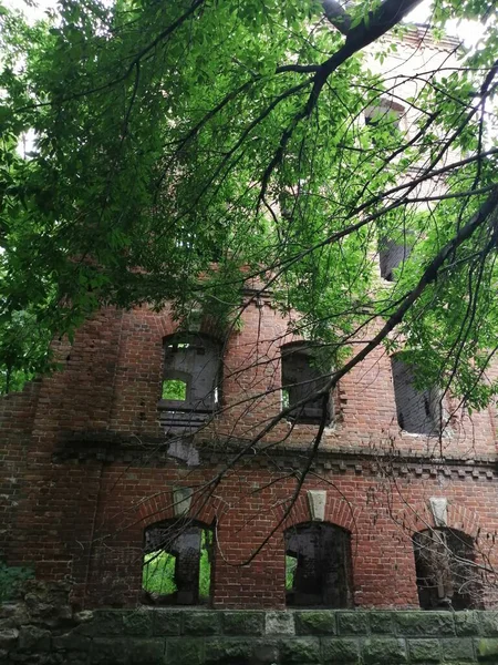 Viejo Molino Abandonado Situado Pueblo Smolkino Región Samara Pueblo Parte —  Fotos de Stock